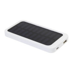 Obrázek Powerbanka 4000 mAh z ABS se solární nab., bílá