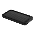 Obrázek Powerbanka 4000 mAh z ABS se solární nab., černá