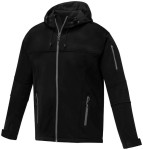 Obrázek Pánská SOFTSHELL bunda Match ELEVATE černá M 