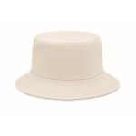 Obrázek Béžový klobouček z broušené bavlny 260g