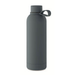 Obrázek Petrol.modrá pogumovaná termoska 500ml z rec. oceli