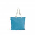 Obrázek Plážová taška z recyklované bavlny (70 %) a recyklovaného polyesteru (30 %) (220 g/m?) - světle modrá