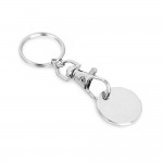 Obrázek  Kovová klíčenka - stříbrná