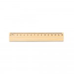 Obrázek Pravítko z borovicového dřeva se stupnicí 15 cm - světlá přírodní