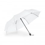 Obrázek  190T polyesterový skládací deštník s automatickým otevíráním - bílá