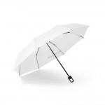 Obrázek  21'' deštník vyrobený z recyklovaného polyesteru (100 % rPET) 190T větruodolný pongee - bílá