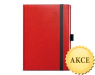 Obrázek Týdenní diář Reno - A5 - červený