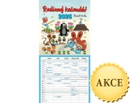 Obrázek Rodinný plánovací kalendář Krteček