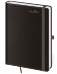 Obrázek Diář týdenní B6 Double Black