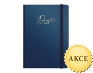 Obrázek Týdenní diář B6 Luxi - modrý