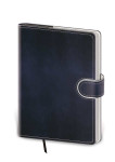 Obrázek Diář denní A5 Flip - modro-bílý