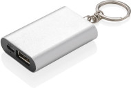 Obrázek Stříbrná hliníková powerbanka přívěsek 1 000 mAh
