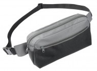 Obrázek Polyesterová taštička přes rameno/ledvinka, tm.šedá