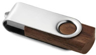 Obrázek Twister Turnwoodflash USB disk 32GB,tmavě hnědá