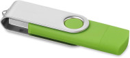 Obrázek OTG Twister flash disk 32 GB s micro USB,limetkový