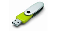Obrázek Rotating limetkový rotační USB flash disk 1GB