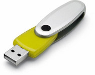 Obrázek Rotating limetkový rotační USB flash disk 8GB