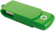 Obrázek Recycloflash zelená otočný USB disk 16GB