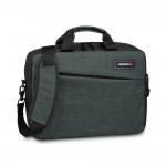 Obrázek  polyesterová taška na notebook, 600D, - tmavě šedá