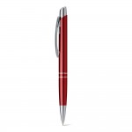 Obrázek  Hliníkové kuličkové pero - červená