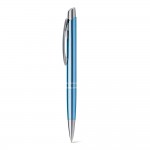 Obrázek  Hliníkové kuličkové pero - světle modrá