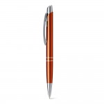 Obrázek  Hliníkové kuličkové pero - oranžová