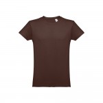 Obrázek  Pánské tričko tubulárního bavlněného formátu M - tmavě hnědá