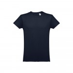 Obrázek  Pánské tričko tubulárního bavlněného formátu L - námořnická modrá