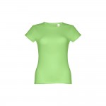 Obrázek  Dámské bavlněné tričko s páskem XXL - světle zelená