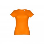 Obrázek  Dámské bavlněné tričko s páskem L - oranžová
