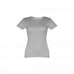 Obrázek  Dámské bavlněné tričko s páskem XL - světle šedá