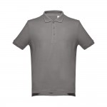 Obrázek  Pánské bavlněné polo tričko s krátkým rukávem XL - šedá