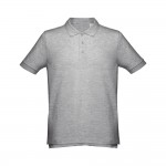 Obrázek  Pánské bavlněné polo tričko s krátkým rukávem L - světle šedá