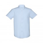 Obrázek  Pánská oxfordská košile s krátkým rukávem L - světle modrá