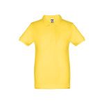 Obrázek Bavlněné polo tričko s krátkým rukávem pro děti (unisex) 10 - žlutá