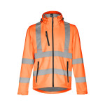 Obrázek Vysoce viditelná softshellová bunda (unisex) XXL - fluorescenční oranžová