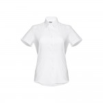 Obrázek  Dámská oxfordská košile s krátkým rukávem. Bílá barva XXL - bílá