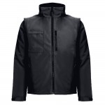 Obrázek  Polstrovaná polyesterová bunda (unisex) 3XL - černá