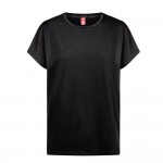 Obrázek  Tričko s pravidelným střihem pro ženy L - černá