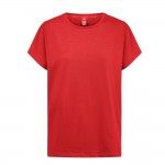 Obrázek  Tričko s pravidelným střihem pro ženy L - červená