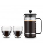 Obrázek  Plastový lisovací kávovar - černá