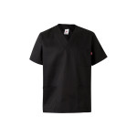 Obrázek Keprová tunika (190 g/m?) s krátkými rukávy z polyesteru (65 %) a bavlny (35 %) 2XL - černá