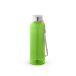 Obrázek Recyklovaného PET (100% rPET) láhev s lesklým průsvitným povrchem 600 ml - světle zelená