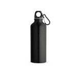 Obrázek Láhev z recyklovaného hliníku (100% rAL) s karabinou 530 ml - černá