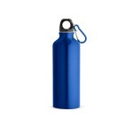 Obrázek Láhev z recyklovaného hliníku (100% rAL) s karabinou 530 ml - královská modrá