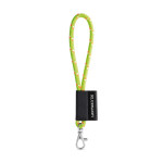 Obrázek SET Lanyard NAUTIC Short (? 7 mm) s karabinou 9 mm - fluorescenční žlutá