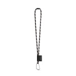 Obrázek SET Lanyard TUBE Long (? 7 mm) s karabinou ve tvaru D 55 mm a bezpečnostní sponou ? 7 mm - 312 - růžová