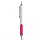 Obrázek  Kuličkové pero s kovovým klipem - růžová
