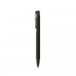 Obrázek  Kuličkové pero v hliníkovém a gumovém provedení - černá