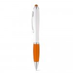 Obrázek  Kuličkové pero s kovovým klipem - oranžová